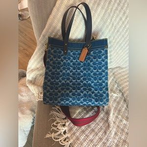 Field Tote 40 In Denim
